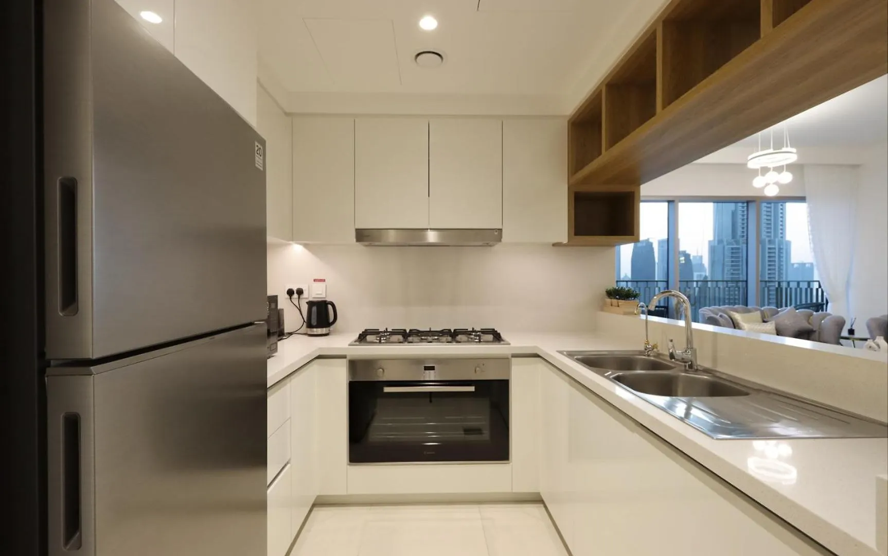 Apartment Livbnb - Elegant 3+1 W/ Burj View, Near Dubai Mall