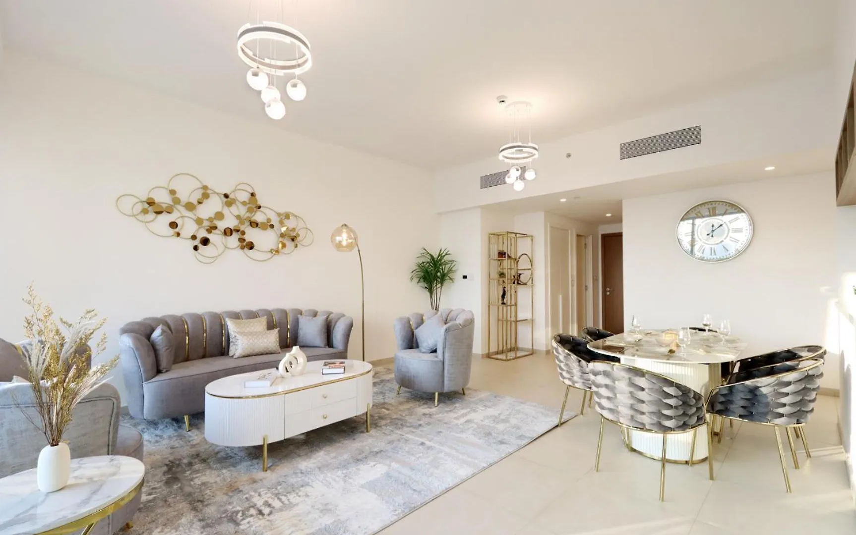 Livbnb - Elegant 3+1 W/ Burj View, Near Dubai Mall 0*,  Förenade Arabemiraten