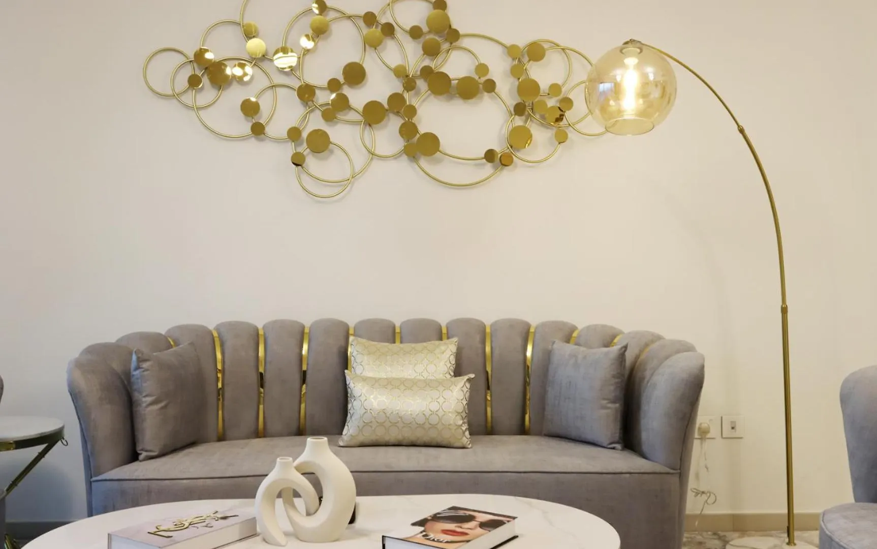 Livbnb - Elegant 3+1 W/ Burj View, Near Dubai Mall Lägenhet